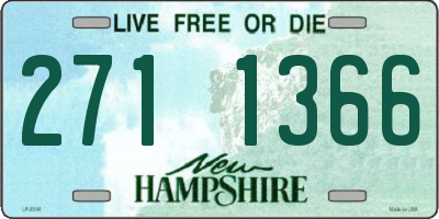 NH license plate 2711366