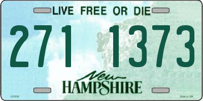 NH license plate 2711373