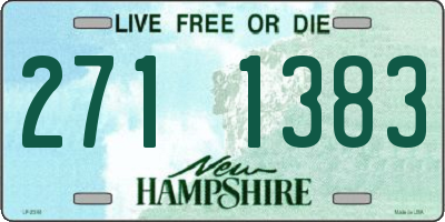 NH license plate 2711383