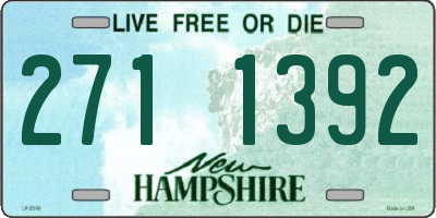 NH license plate 2711392