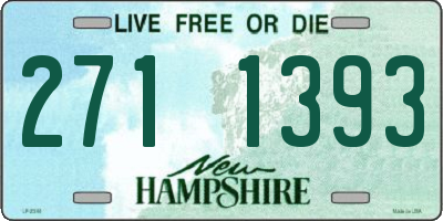 NH license plate 2711393