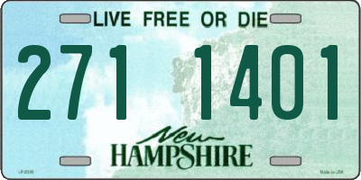 NH license plate 2711401