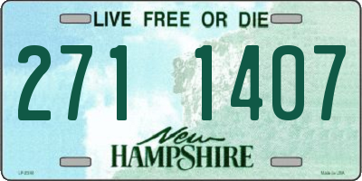 NH license plate 2711407