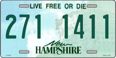 NH license plate 2711411