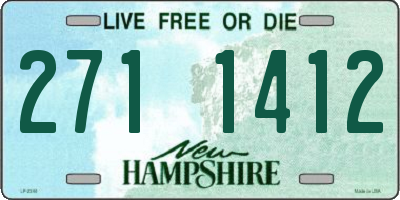 NH license plate 2711412