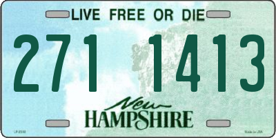 NH license plate 2711413