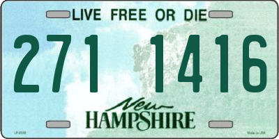 NH license plate 2711416