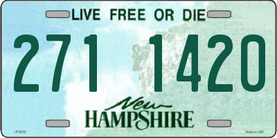 NH license plate 2711420