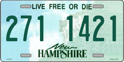 NH license plate 2711421