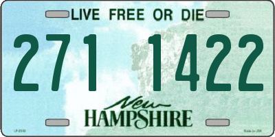 NH license plate 2711422