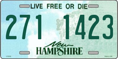 NH license plate 2711423