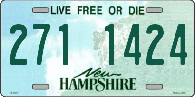 NH license plate 2711424