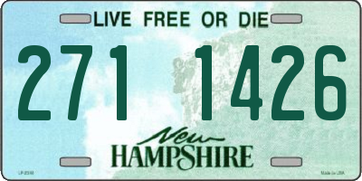 NH license plate 2711426