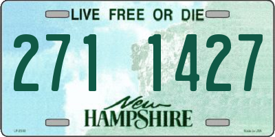 NH license plate 2711427
