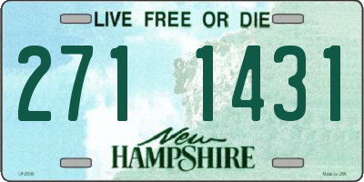 NH license plate 2711431