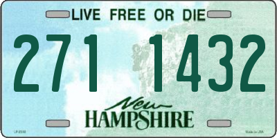 NH license plate 2711432
