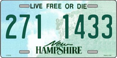 NH license plate 2711433
