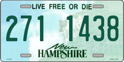 NH license plate 2711438