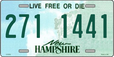 NH license plate 2711441