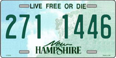 NH license plate 2711446