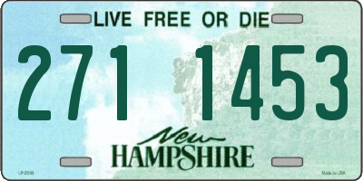 NH license plate 2711453
