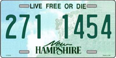 NH license plate 2711454