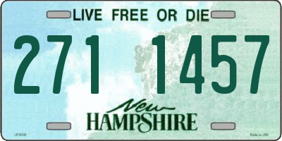 NH license plate 2711457