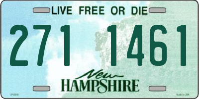 NH license plate 2711461