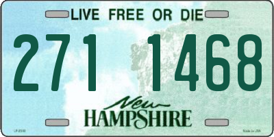 NH license plate 2711468
