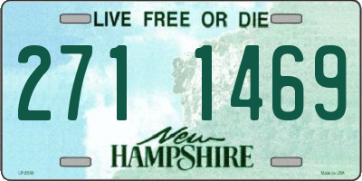 NH license plate 2711469
