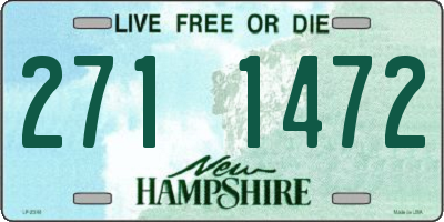 NH license plate 2711472