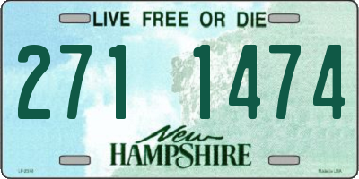 NH license plate 2711474