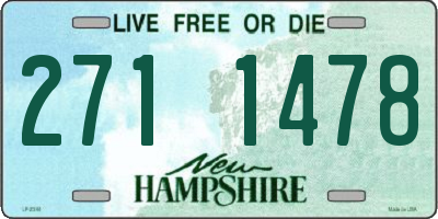NH license plate 2711478