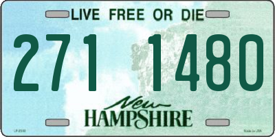 NH license plate 2711480