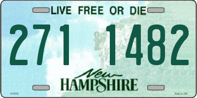 NH license plate 2711482