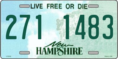 NH license plate 2711483