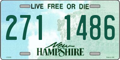 NH license plate 2711486