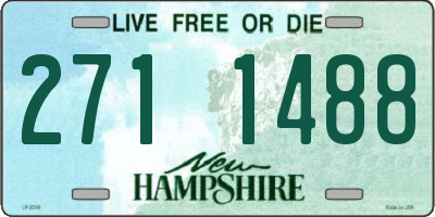 NH license plate 2711488