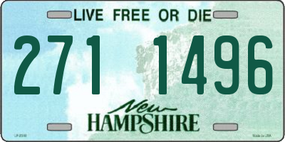 NH license plate 2711496