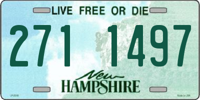 NH license plate 2711497