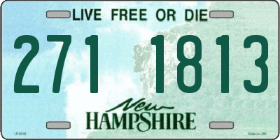 NH license plate 2711813