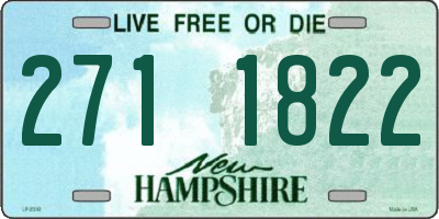 NH license plate 2711822