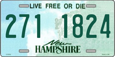NH license plate 2711824
