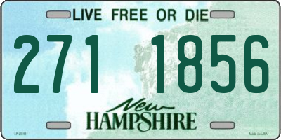 NH license plate 2711856