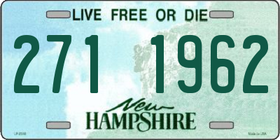 NH license plate 2711962