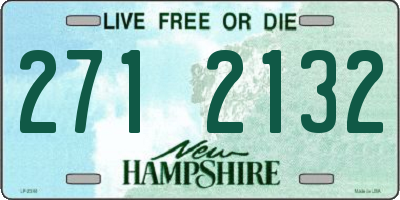 NH license plate 2712132
