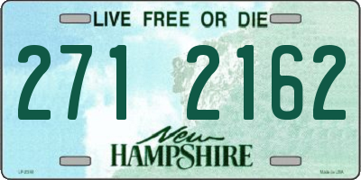 NH license plate 2712162