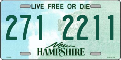 NH license plate 2712211