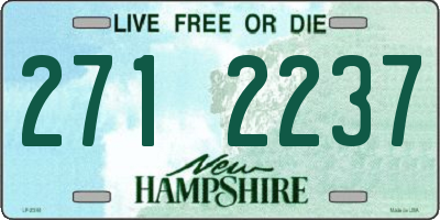 NH license plate 2712237