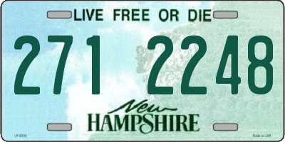 NH license plate 2712248